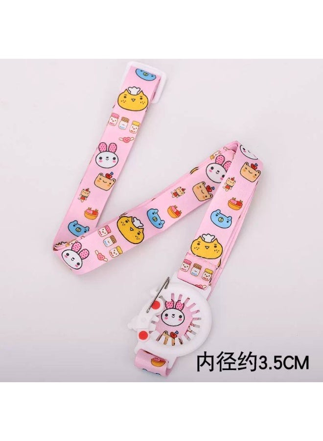 Pink Water Bottle Lanyard, Large Circle Type, Suitable for All Kinds of Water Cups and Bottles - Image 1